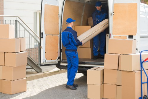 Storage facility interior showing safe handling and organised operations