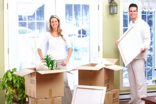 Business relocation in Stjamess with team coordination and office moving logistics
